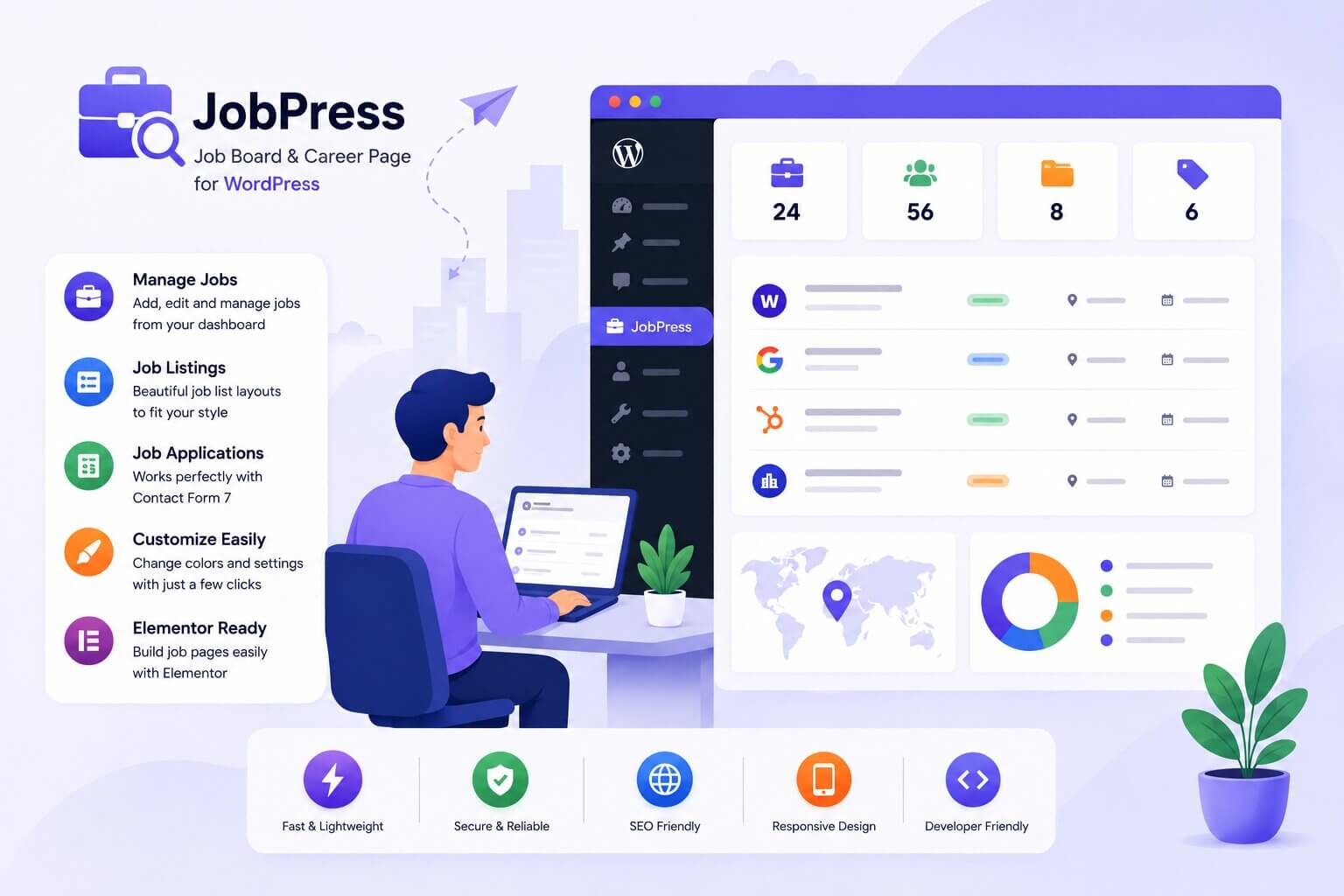 JobPress plugin banner