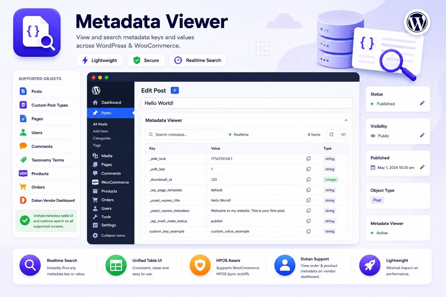 Metadata Viewer plugin banner